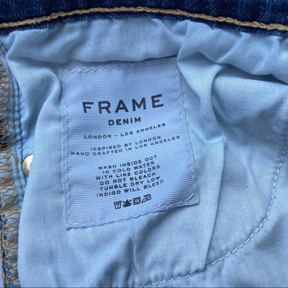 Frame Denim Le Skinny de Jeanne Sunset Grove Jeans - Picture 14 of 16